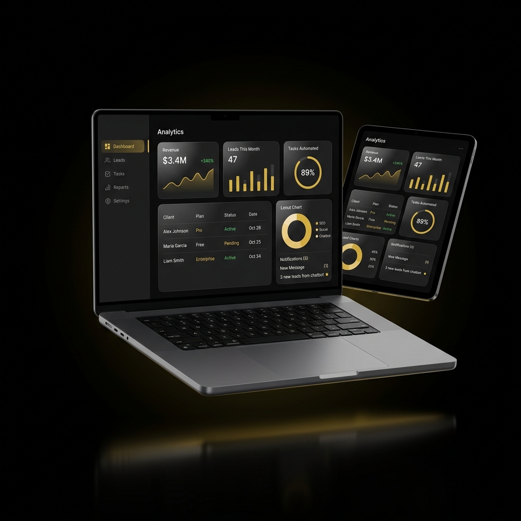 Syntelligence - Custom Web Application Dashboard